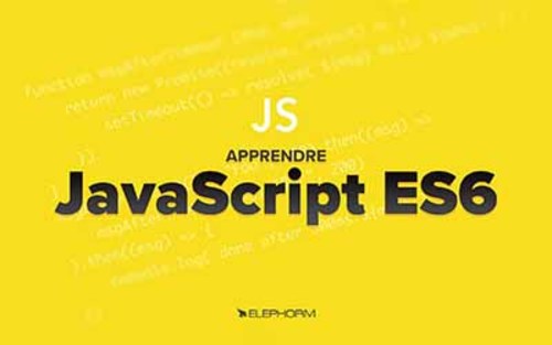 Couverture de Javascript ES6 - Les fondamentaux